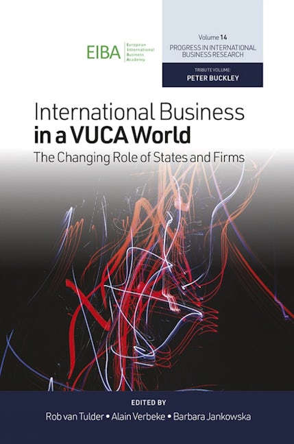Book cover image for International Business in a VUCA World ISBN: 9781838672560